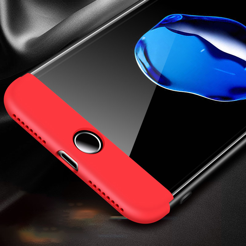 Pokrowiec GKK 360 Protection Case czarny Apple iPhone 7 Plus / 5