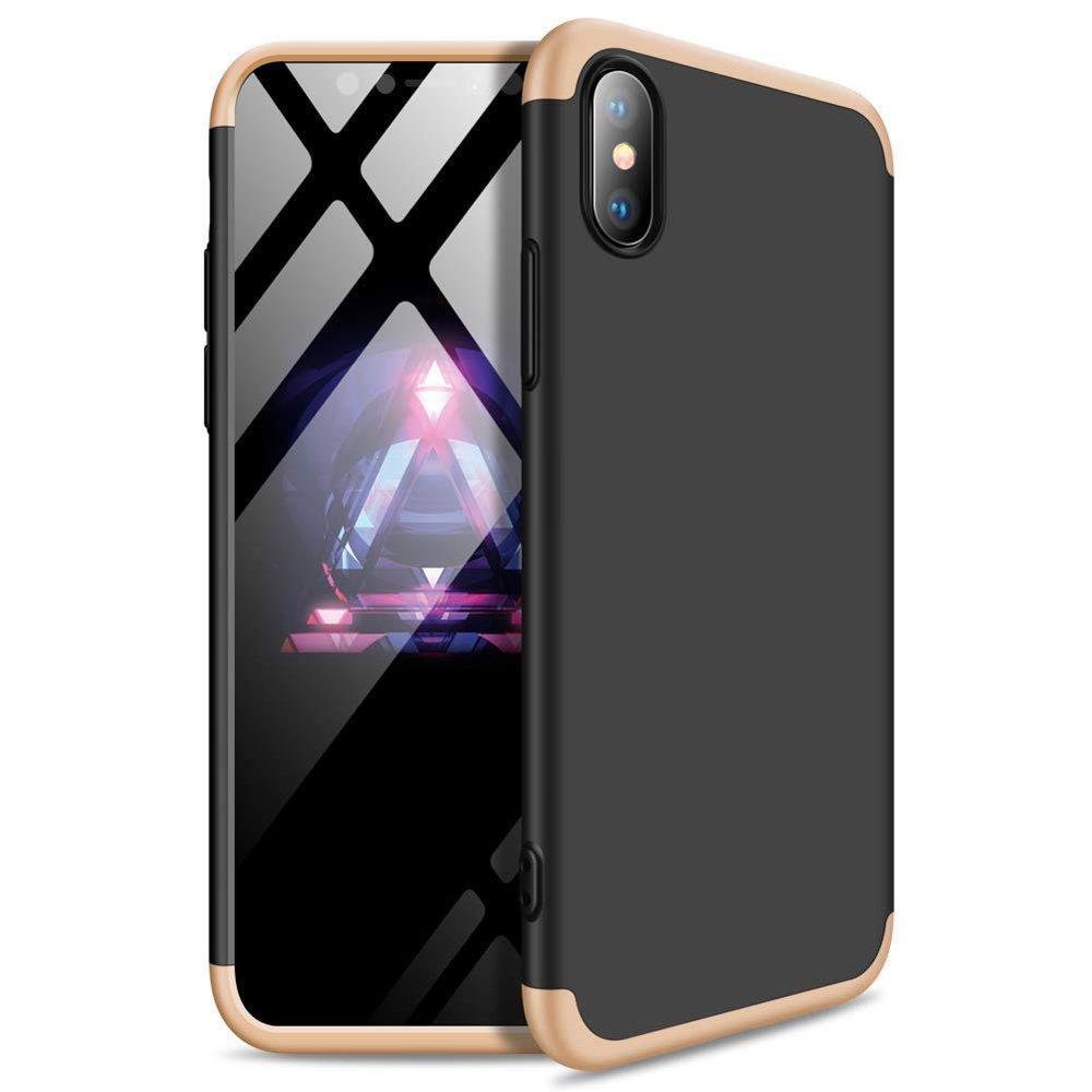 Pokrowiec GKK 360 Protection Case czarny Apple iPhone XR