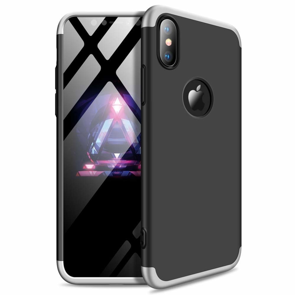 Pokrowiec GKK 360 Protection Case czarny Apple iPhone XS Max