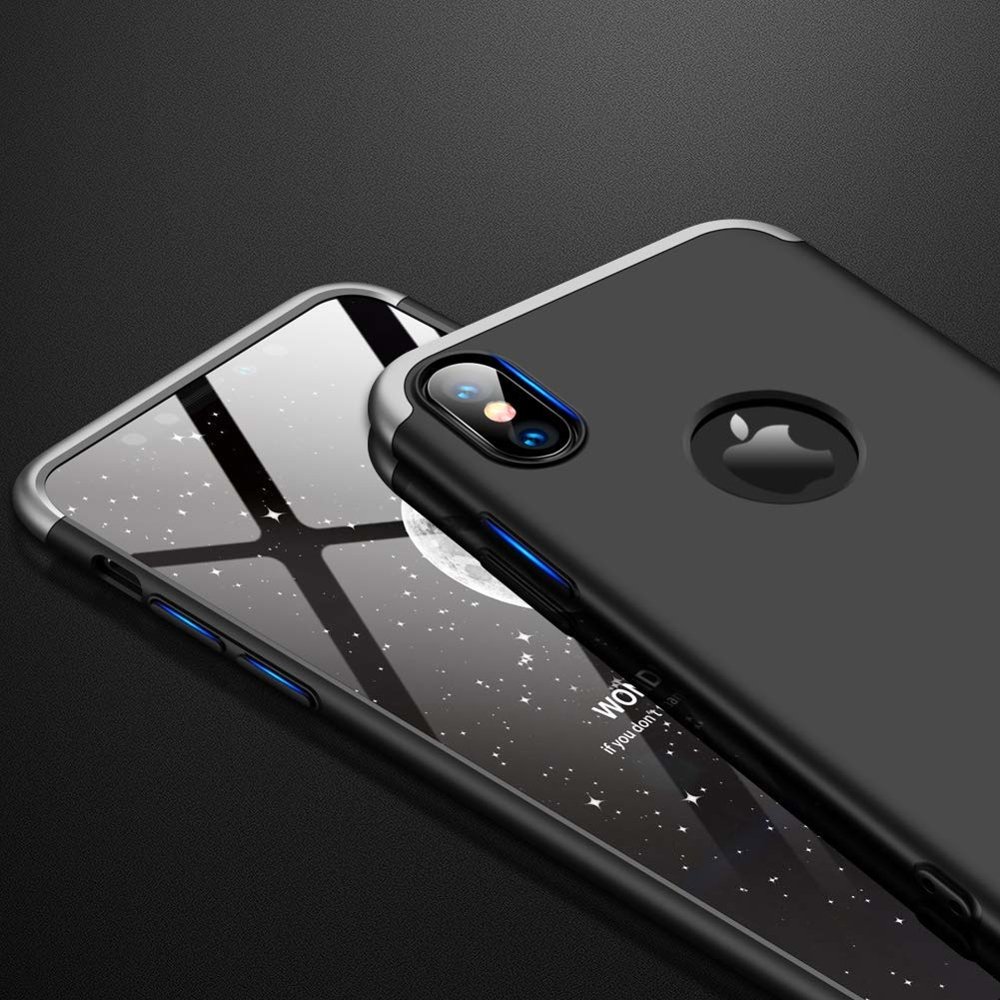 Pokrowiec GKK 360 Protection Case czarny Apple iPhone XS Max / 5