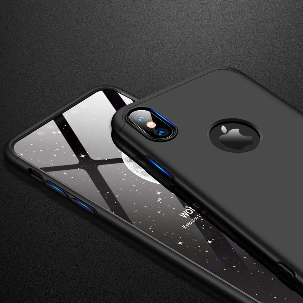 Pokrowiec GKK 360 Protection Case czarny Apple iPhone XS Max / 5