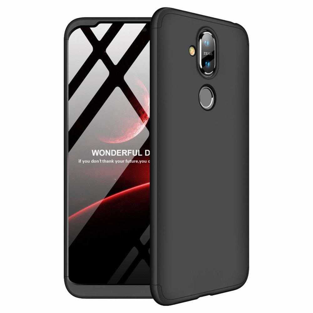 Pokrowiec GKK 360 Protection Case czarny Nokia 8.1