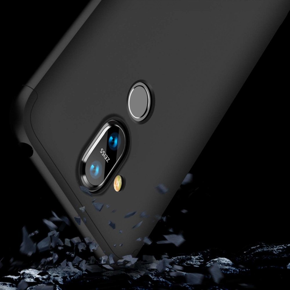 Pokrowiec GKK 360 Protection Case czarny Nokia 8.1 / 3