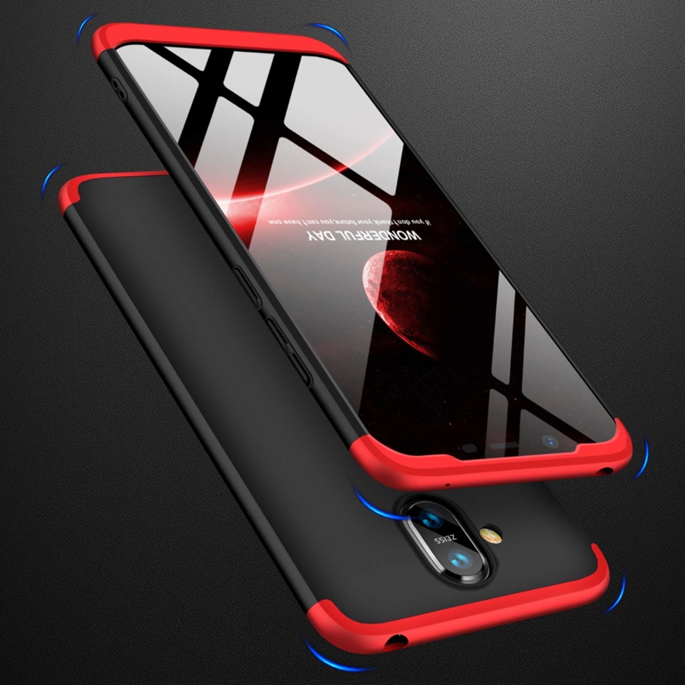 Pokrowiec GKK 360 Protection Case czarny Nokia 8.1 / 2