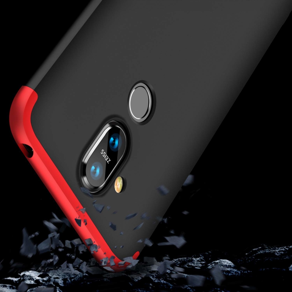 Pokrowiec GKK 360 Protection Case czarny Nokia 8.1 / 3