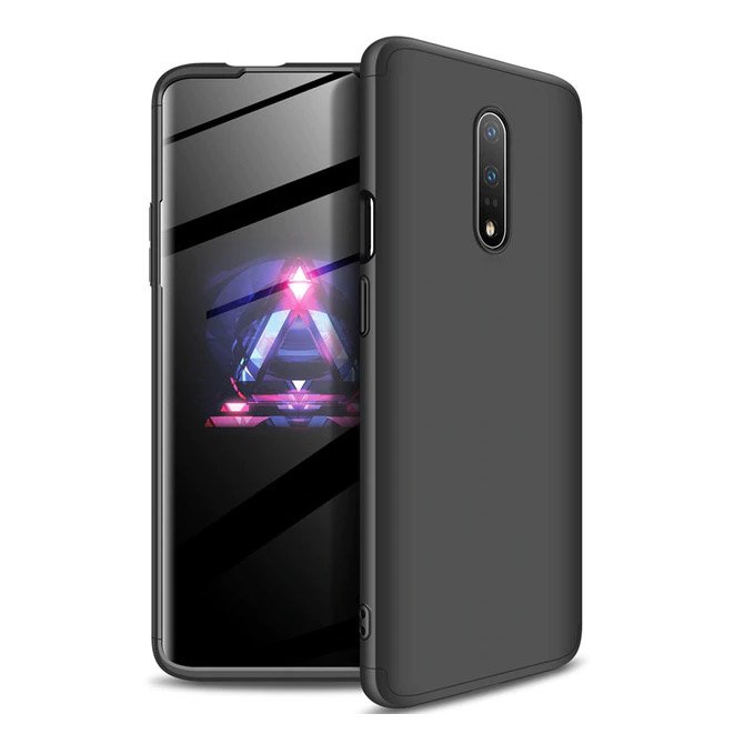 Pokrowiec GKK 360 Protection Case czarny OnePlus 7