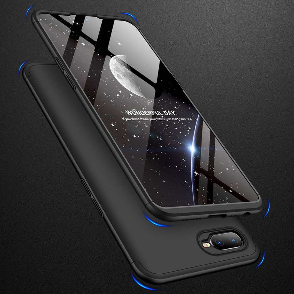 Pokrowiec GKK 360 Protection Case czarny Oppo AX7 / 3