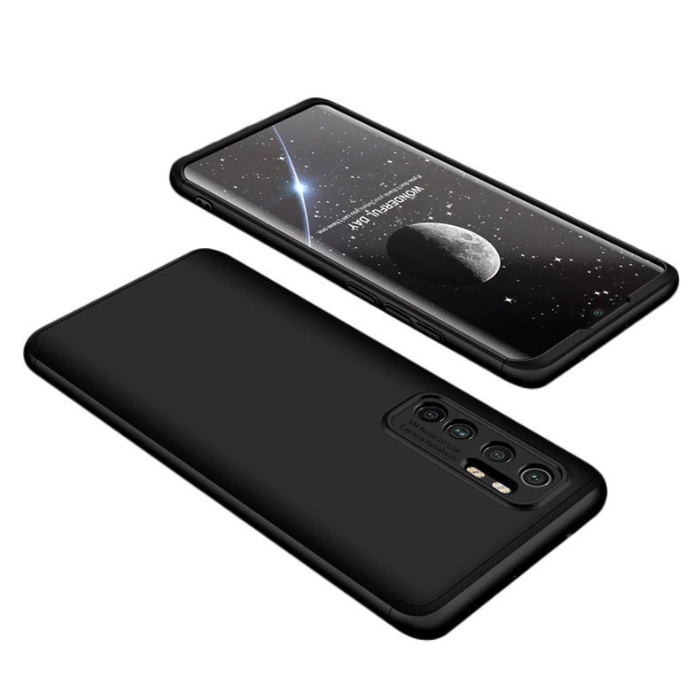 Pokrowiec GKK 360 Protection Case czarny Xiaomi Mi Note 10 Lite
