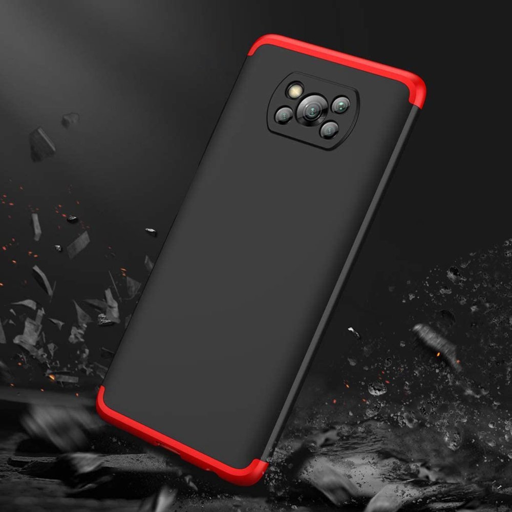 Pokrowiec GKK 360 Protection Case czarny Xiaomi POCO X3 NFC / 2