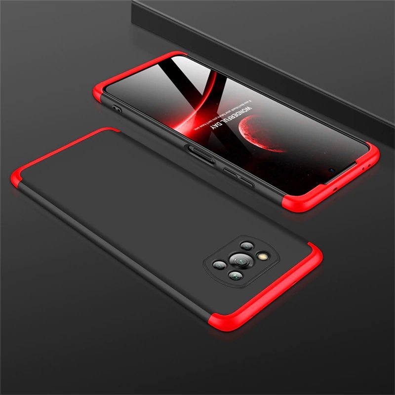 Pokrowiec GKK 360 Protection Case czarny Xiaomi POCO X3 NFC / 6