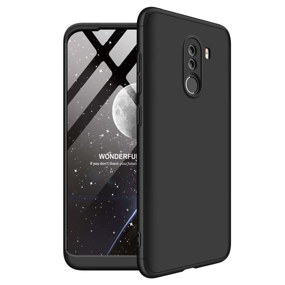 Pokrowiec GKK 360 Protection Case czarny Xiaomi Pocophone F1