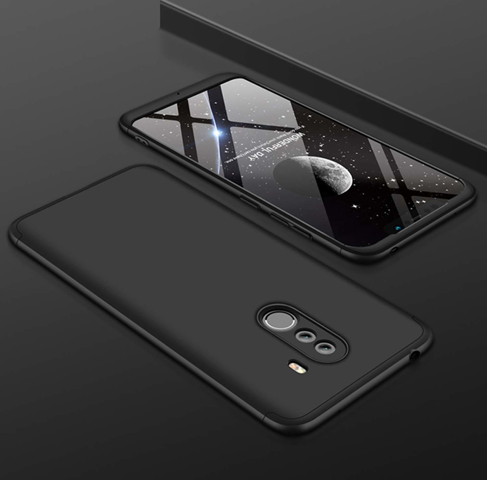 Pokrowiec GKK 360 Protection Case czarny Xiaomi Pocophone F1 / 3