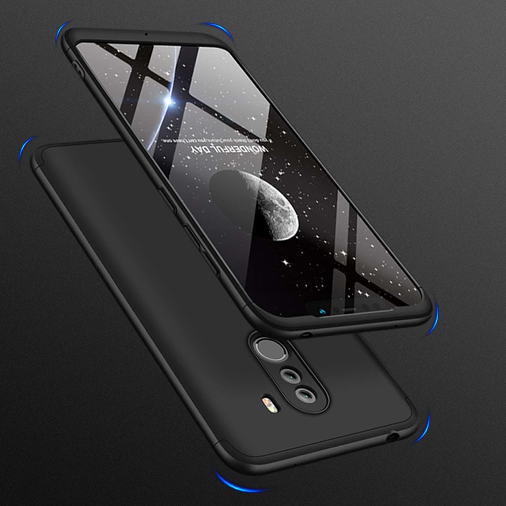 Pokrowiec GKK 360 Protection Case czarny Xiaomi Pocophone F1 / 4