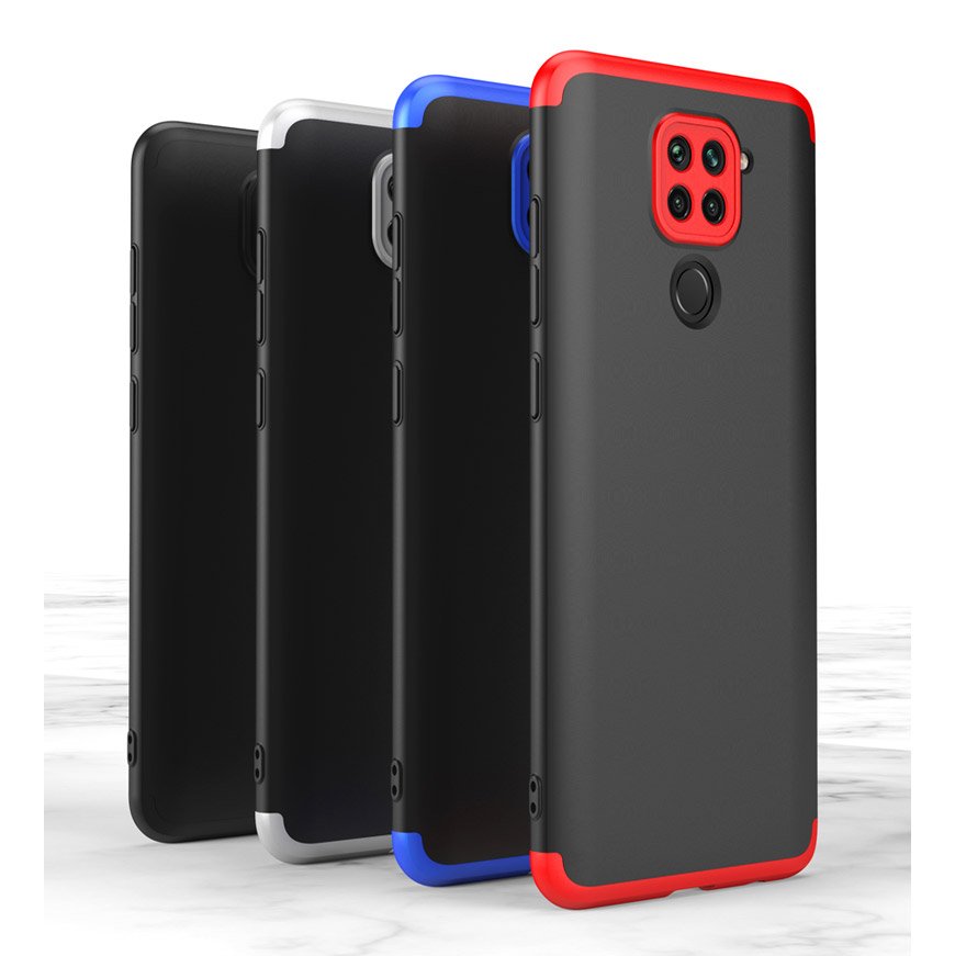 Pokrowiec GKK 360 Protection Case czarny Xiaomi Redmi 10X 4G / 9