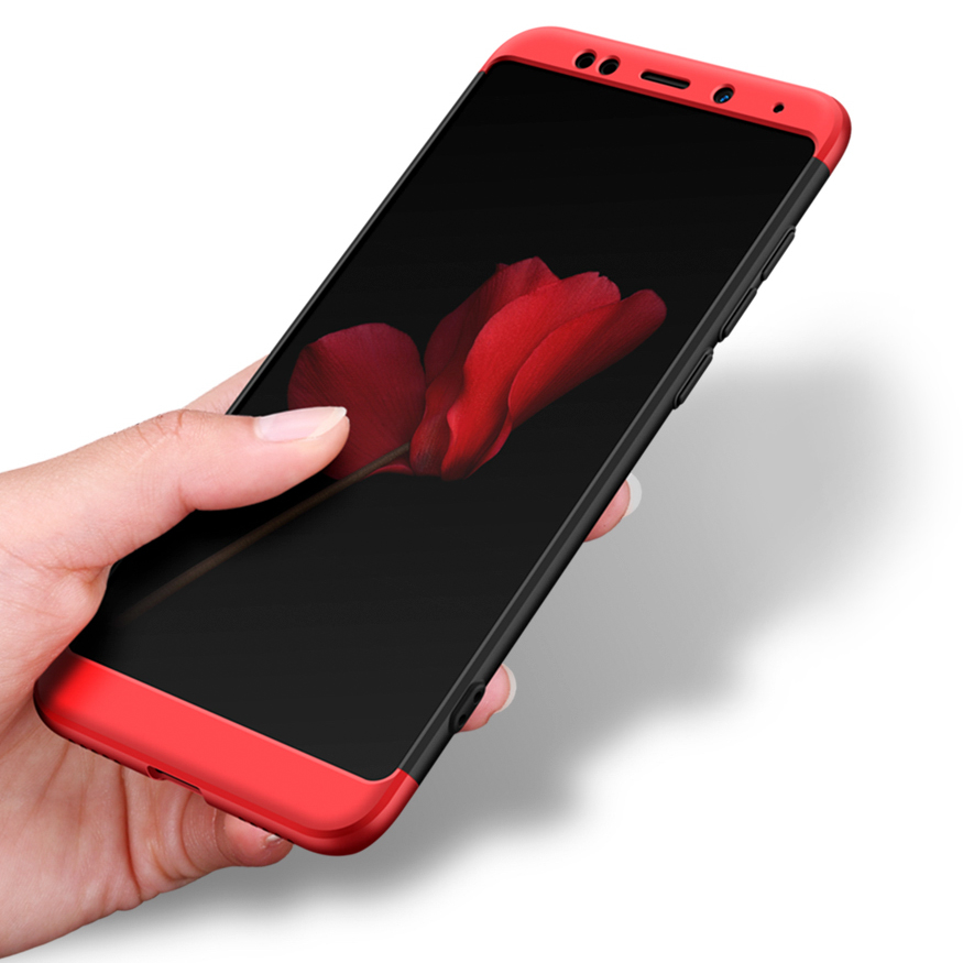 Pokrowiec GKK 360 Protection Case czarny Xiaomi Redmi 5 Plus / 6