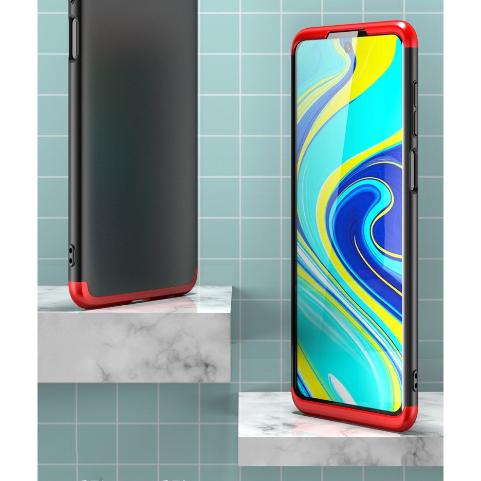 Pokrowiec GKK 360 Protection Case czarny Xiaomi Redmi Note 9 Pro / 2