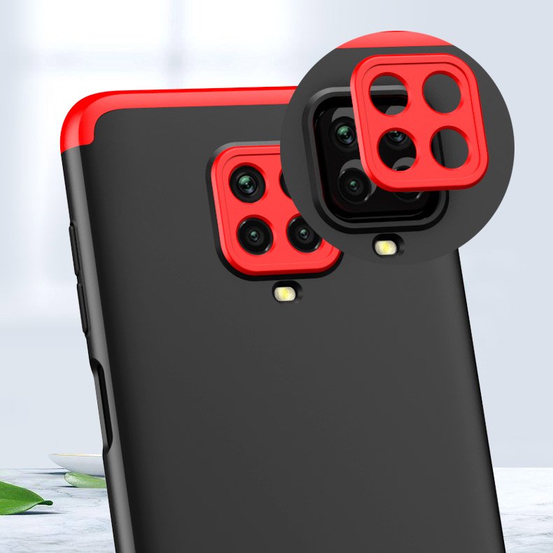 Pokrowiec GKK 360 Protection Case czarny Xiaomi Redmi Note 9S / 5