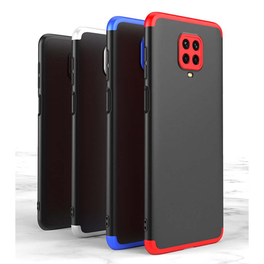 Pokrowiec GKK 360 Protection Case czarny Xiaomi Redmi Note 9S / 7