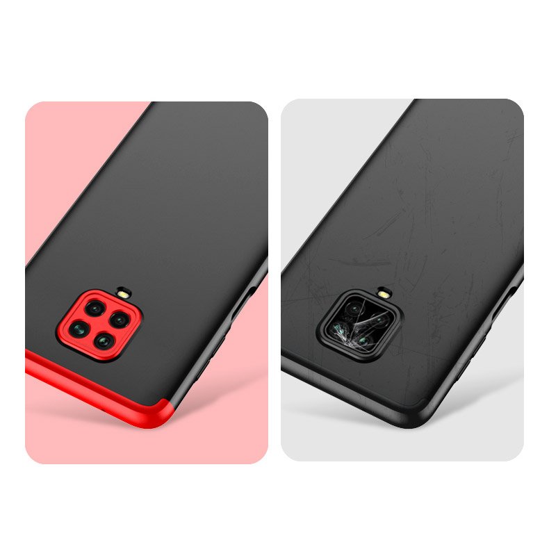 Pokrowiec GKK 360 Protection Case czarny Xiaomi Redmi Note 9S / 9