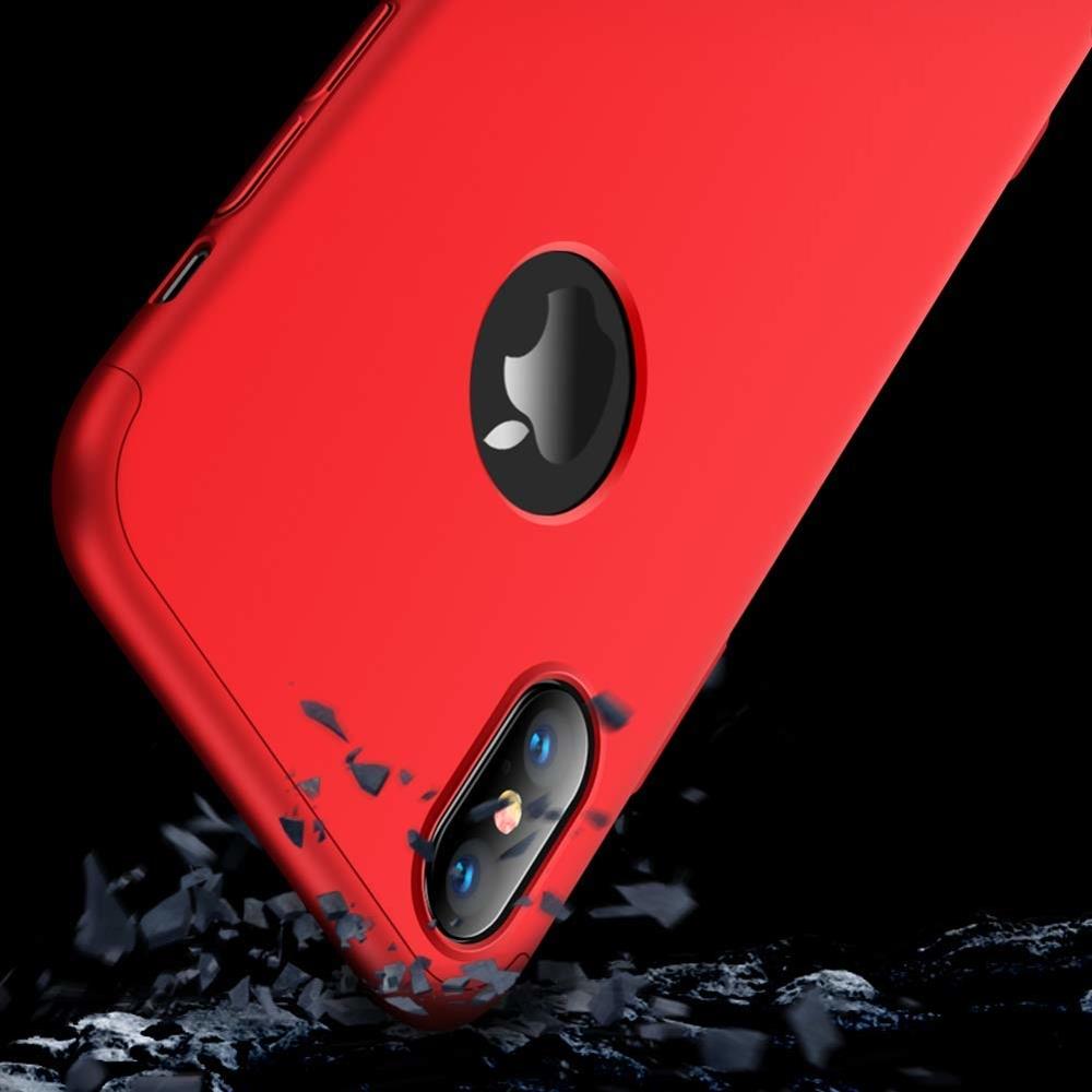 Pokrowiec GKK 360 Protection Case czerwony Apple iPhone XR / 2
