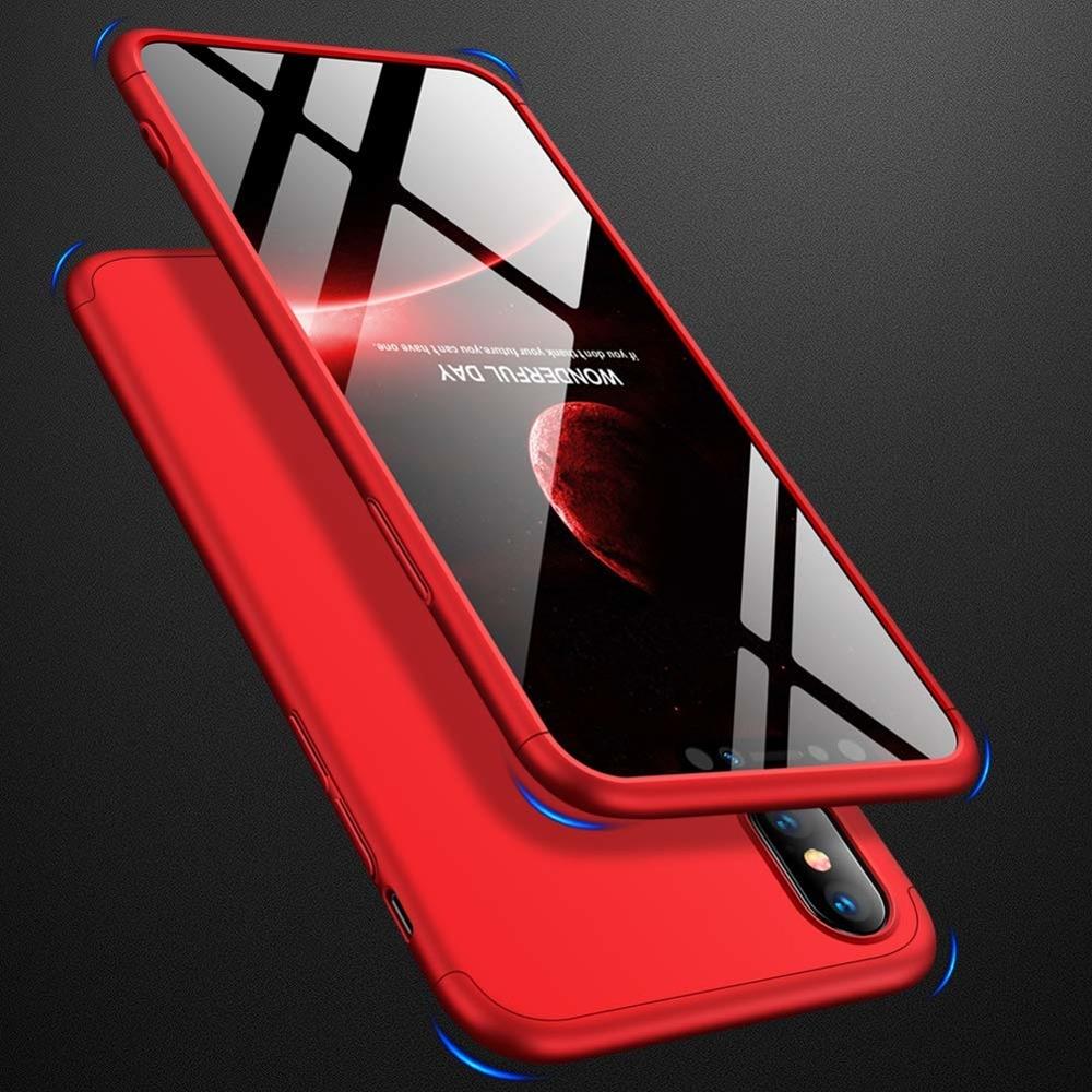 Pokrowiec GKK 360 Protection Case czerwony Apple iPhone XR / 4
