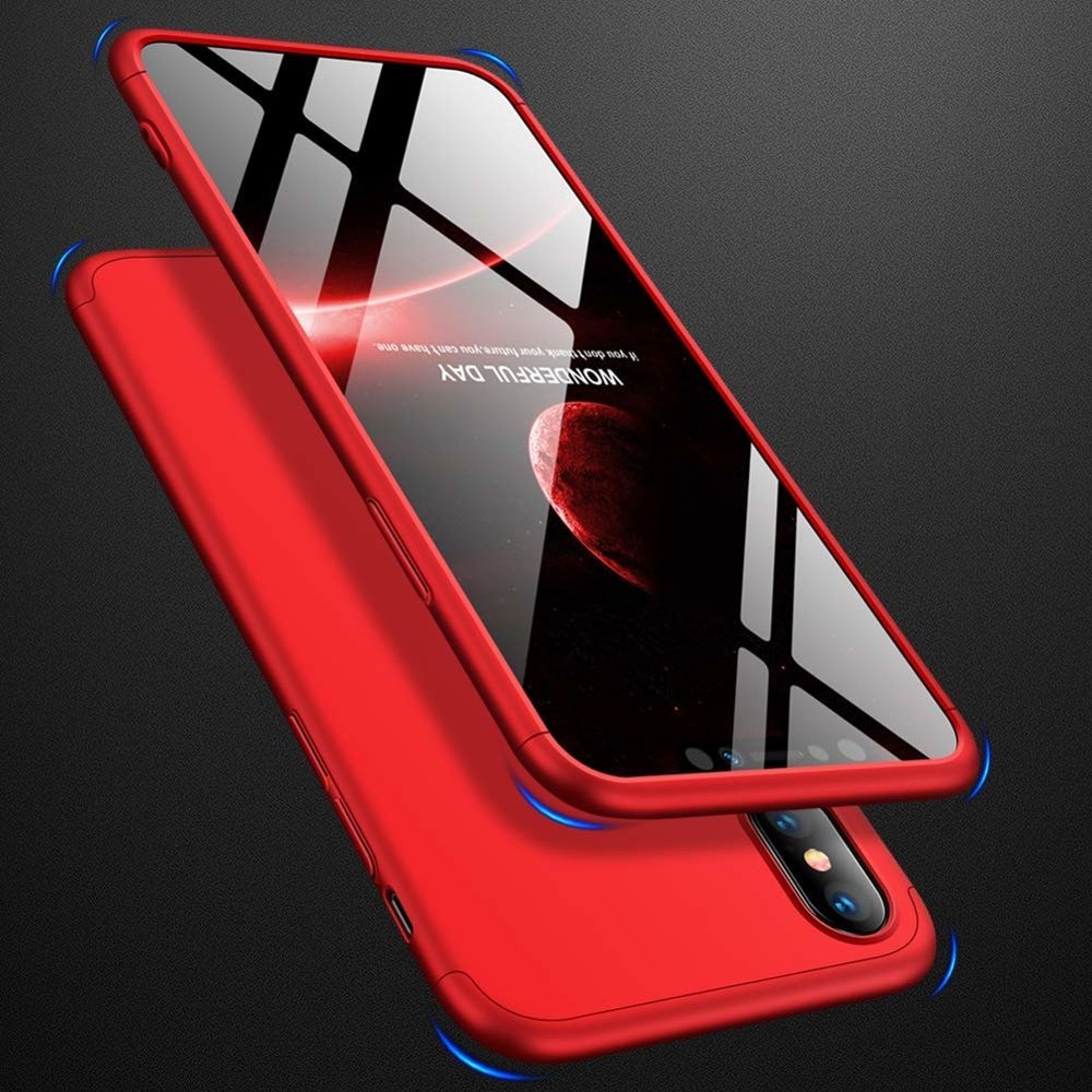 Pokrowiec GKK 360 Protection Case czerwony Apple iPhone XS Max / 3