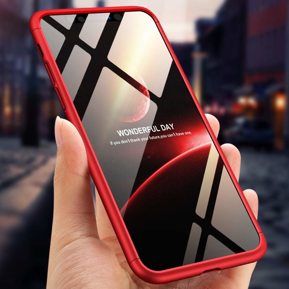 Pokrowiec GKK 360 Protection Case czerwony Apple iPhone XS Max / 5