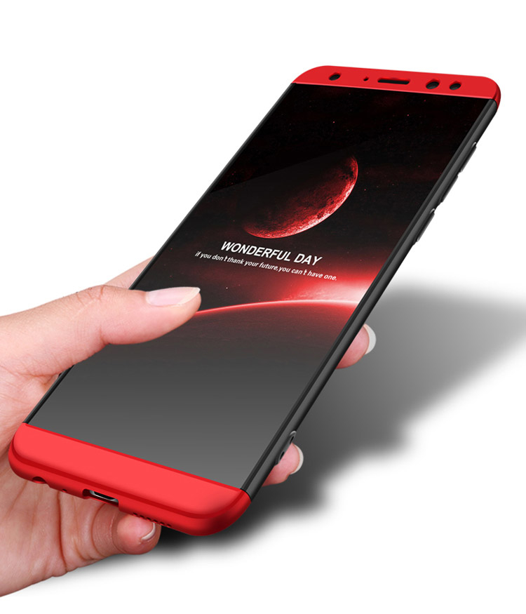Pokrowiec GKK 360 Protection Case czerwony Huawei Mate 10 Lite / 3