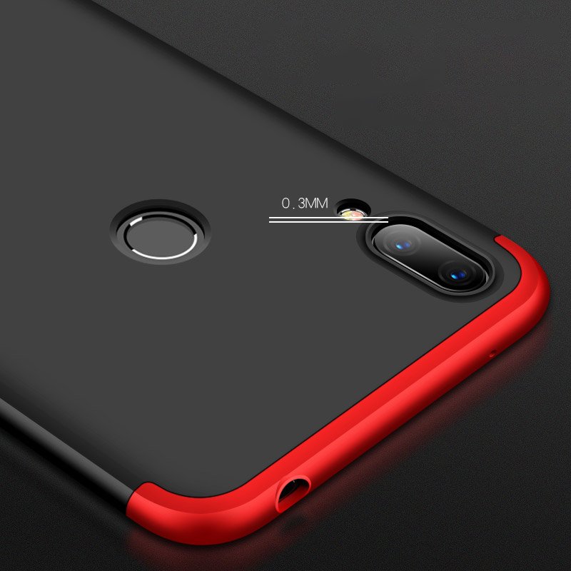 Pokrowiec GKK 360 Protection Case czerwony Huawei Y7 (2019) / 4