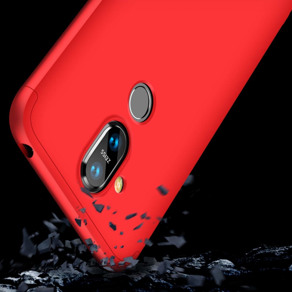 Pokrowiec GKK 360 Protection Case czerwony Nokia 8.1 / 3