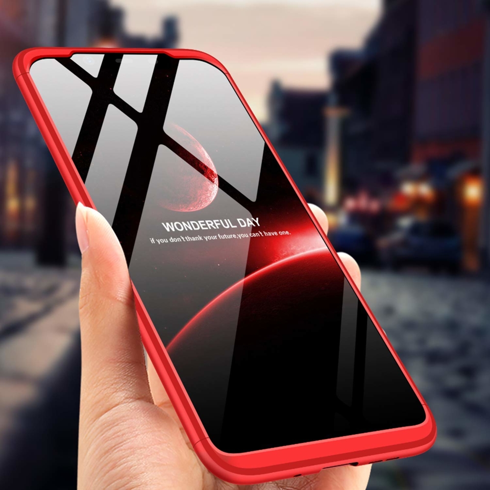 Pokrowiec GKK 360 Protection Case czerwony Nokia 8.1 / 5