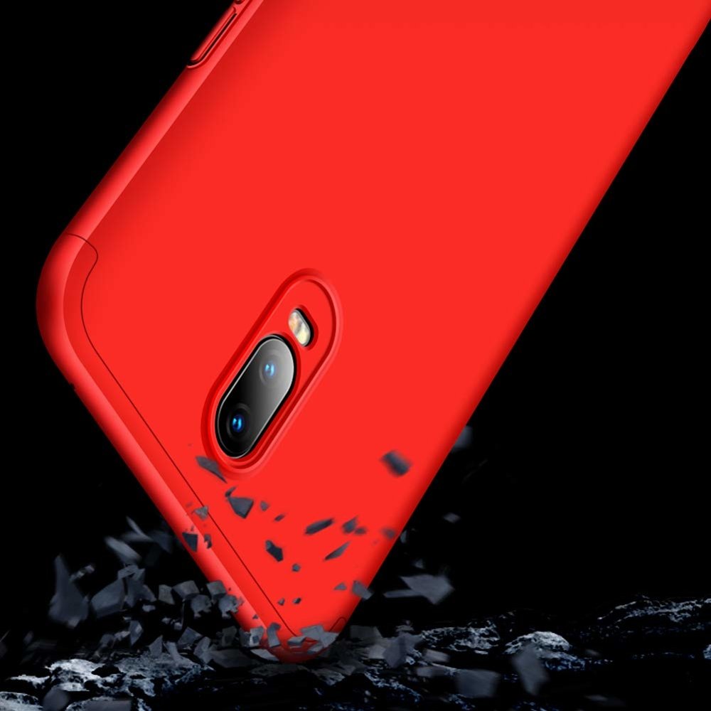 Pokrowiec GKK 360 Protection Case czerwony OnePlus 6T / 2
