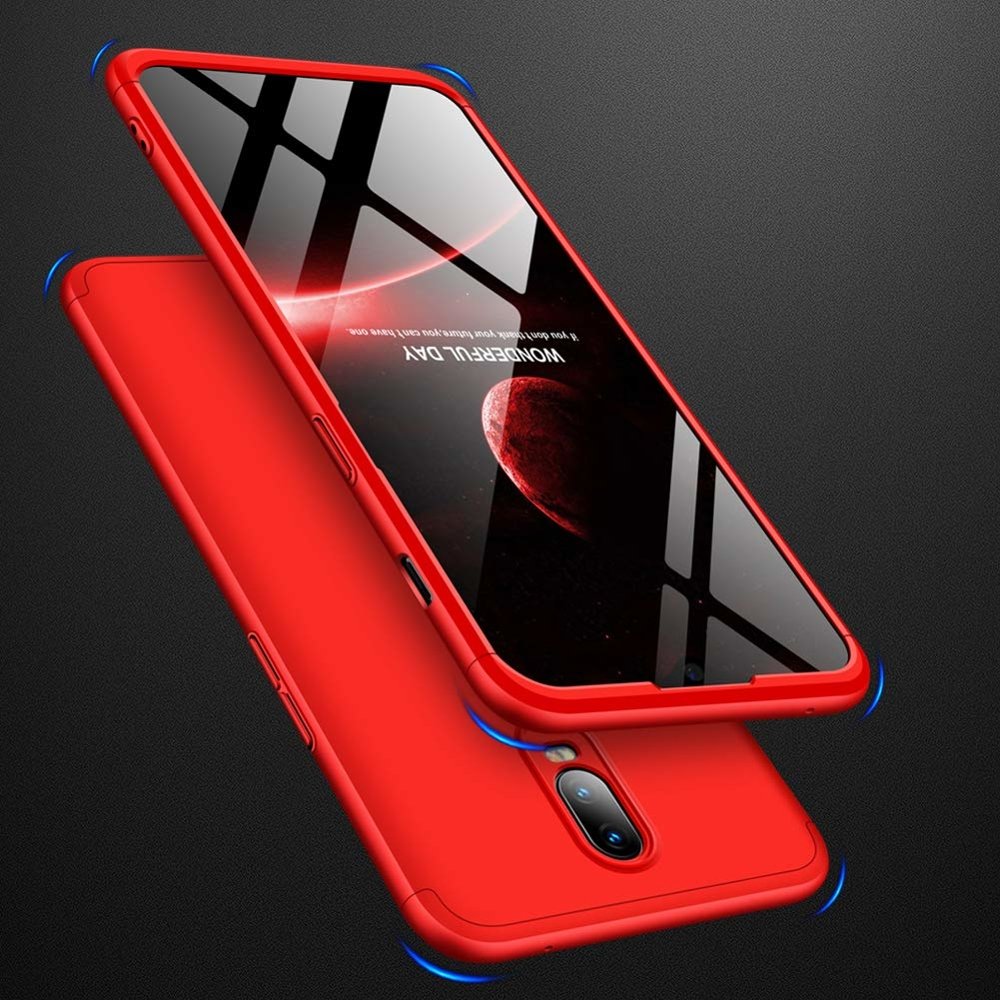 Pokrowiec GKK 360 Protection Case czerwony OnePlus 6T / 3