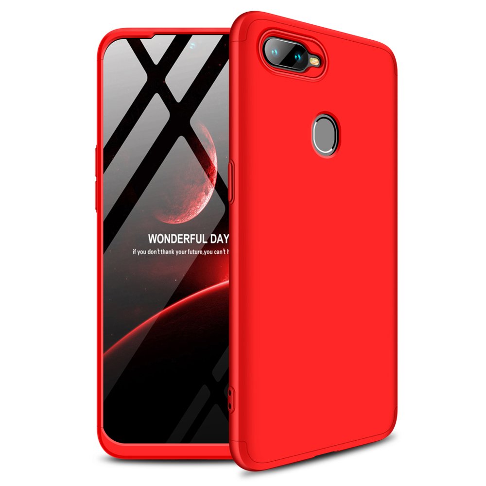 Pokrowiec GKK 360 Protection Case czerwony Oppo AX7