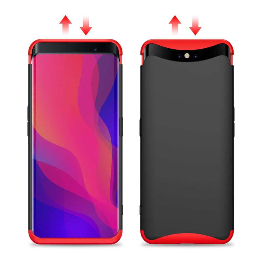 Pokrowiec GKK 360 Protection Case czerwony Oppo Find X / 7 Pokrowiec GKK 360 Protection Case czerwony Oppo Find X / 7