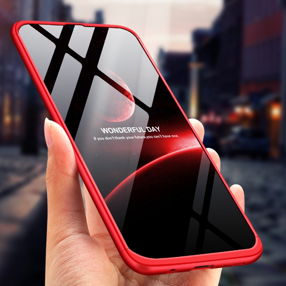 Pokrowiec GKK 360 Protection Case czerwony Samsung Galaxy A70 / 2