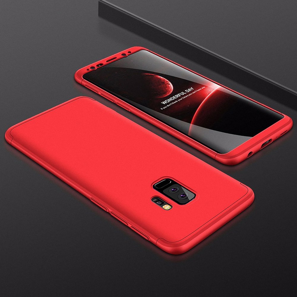 Pokrowiec GKK 360 Protection Case czerwony Samsung Galaxy S9 Plus / 2