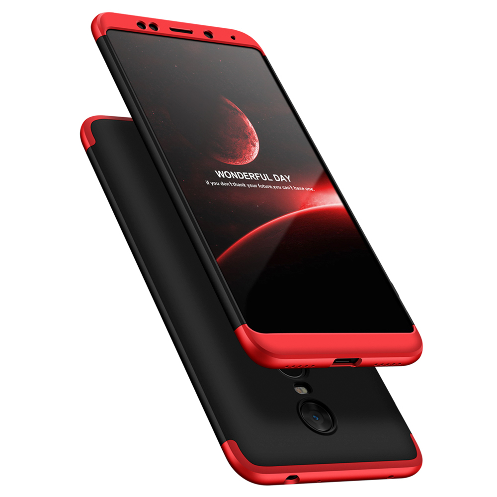 Pokrowiec GKK 360 Protection Case czerwony Xiaomi Redmi 5 Plus / 4