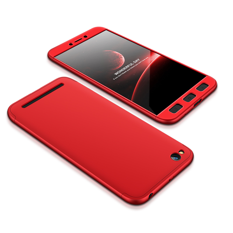 Pokrowiec GKK 360 Protection Case czerwony Xiaomi Redmi 5A