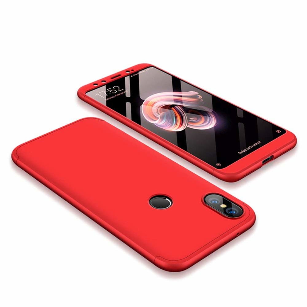 Pokrowiec GKK 360 Protection Case czerwony Xiaomi Mi 6X