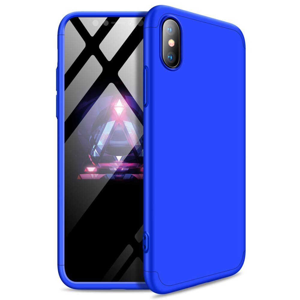 Pokrowiec GKK 360 Protection Case niebieski Apple iPhone XS Max