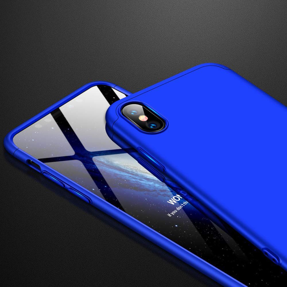 Pokrowiec GKK 360 Protection Case niebieski Apple iPhone XS Max / 2