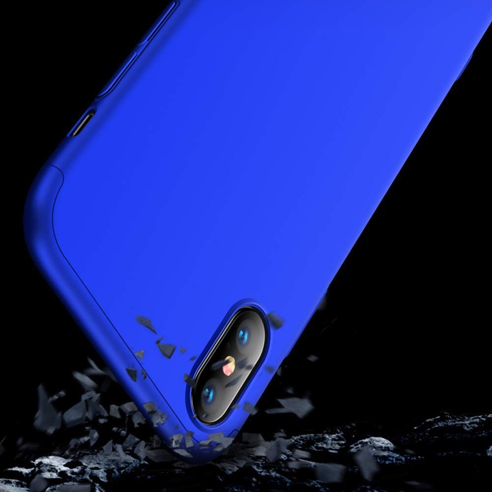 Pokrowiec GKK 360 Protection Case niebieski Apple iPhone XS Max / 3