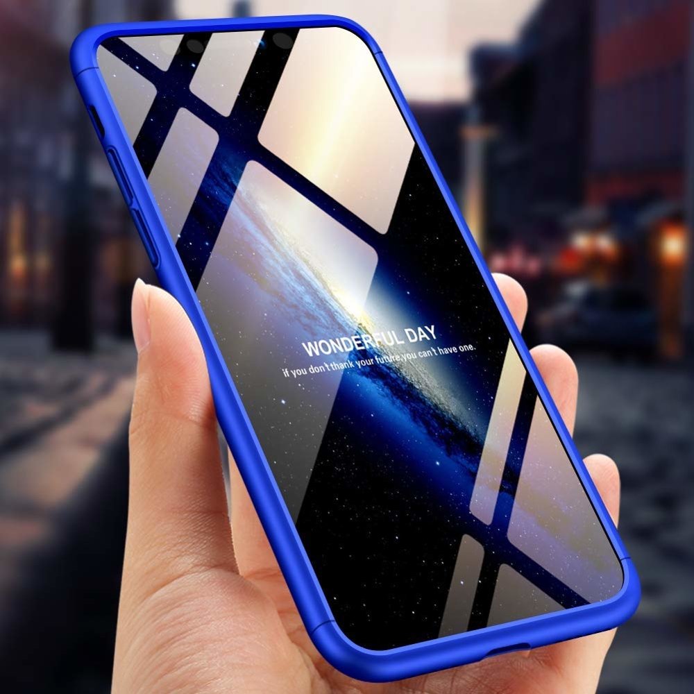 Pokrowiec GKK 360 Protection Case niebieski Apple iPhone XS Max / 5