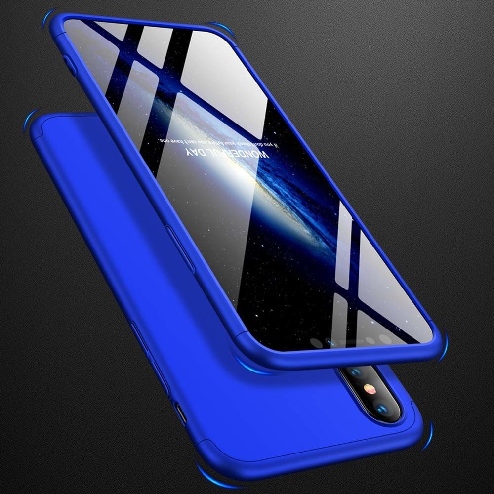 Pokrowiec GKK 360 Protection Case niebieski Apple iPhone XS Max / 6