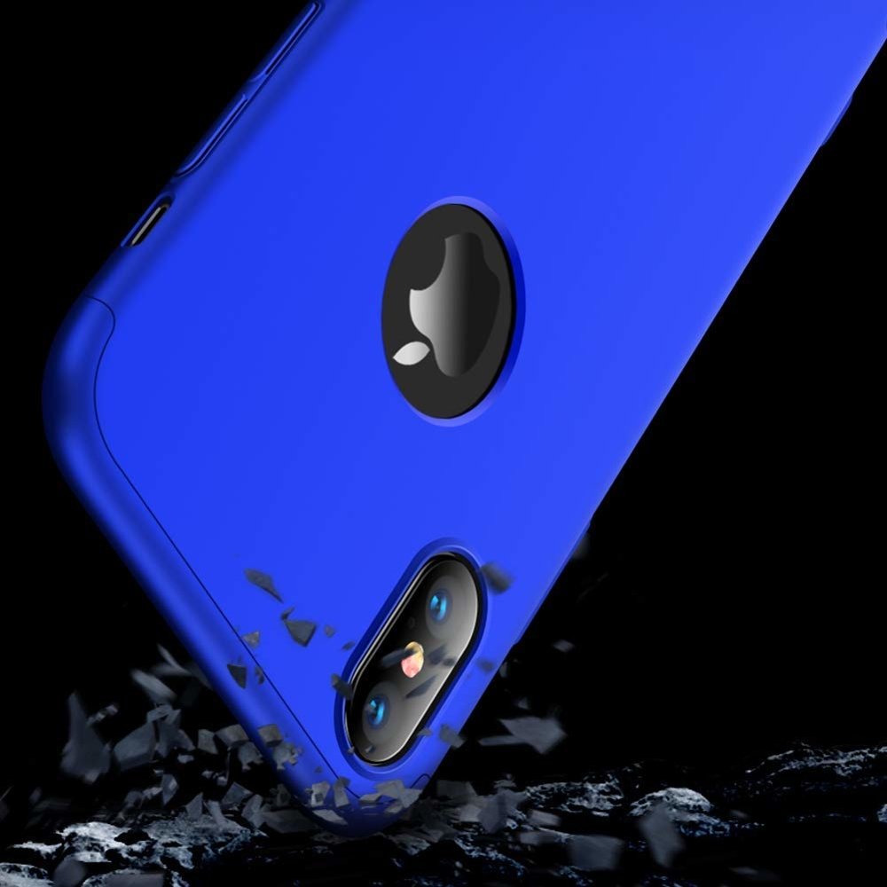 Pokrowiec GKK 360 Protection Case niebieski Apple iPhone XS Max / 2