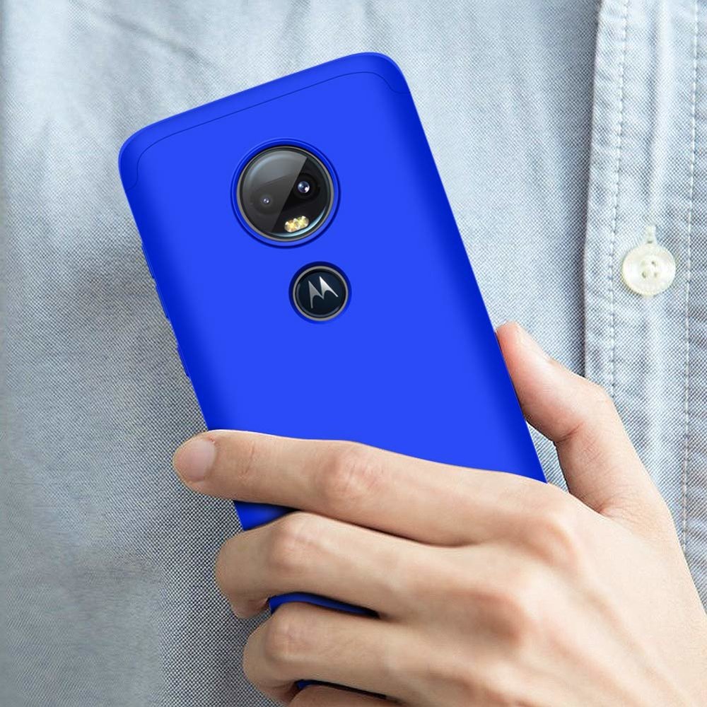 Pokrowiec GKK 360 Protection Case niebieski Motorola Moto G7 / 3