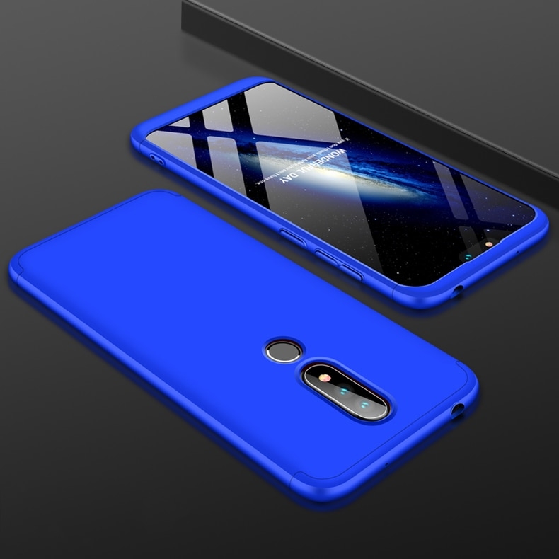 Pokrowiec GKK 360 Protection Case niebieski Nokia 6.1 / 2