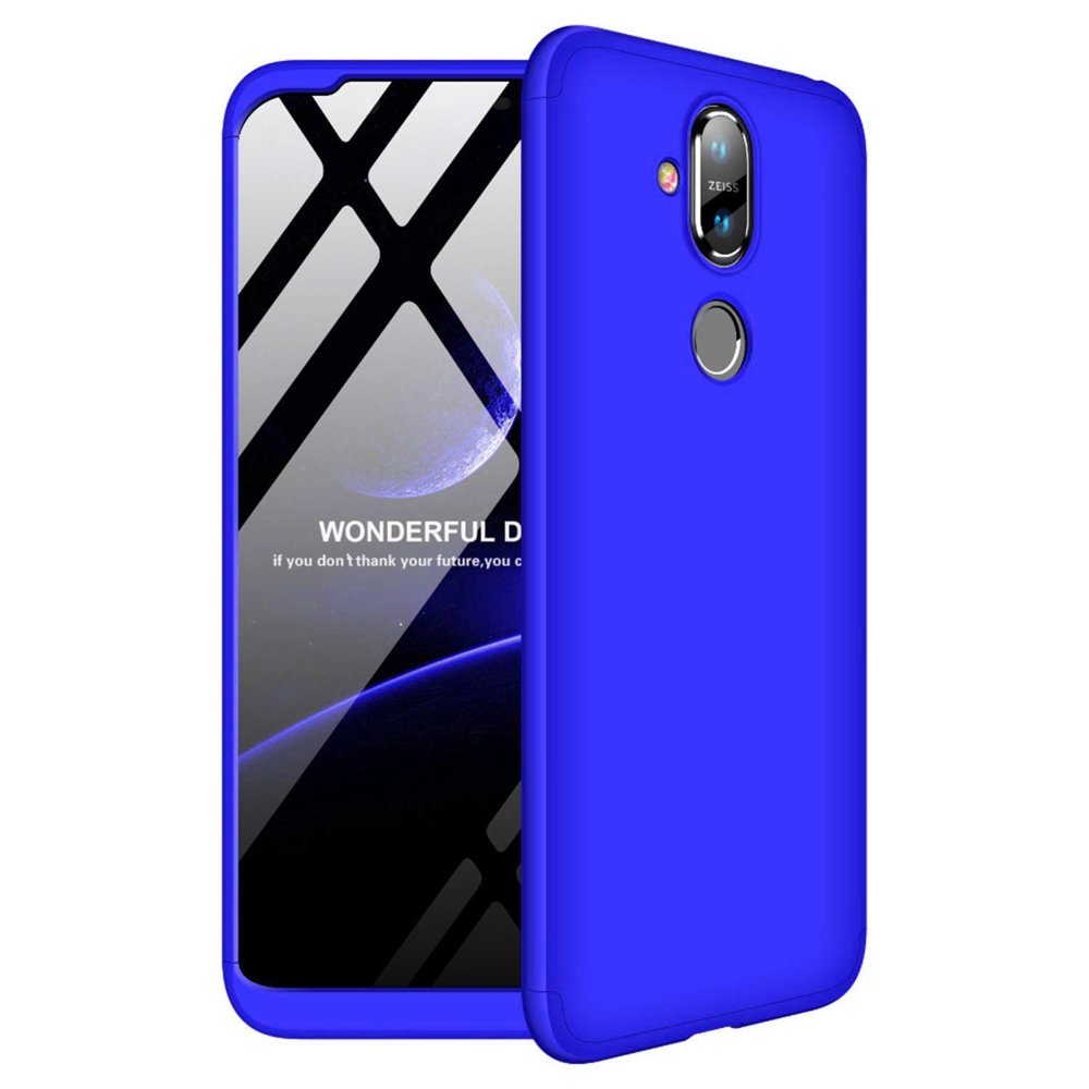 Pokrowiec GKK 360 Protection Case niebieski Nokia 8.1