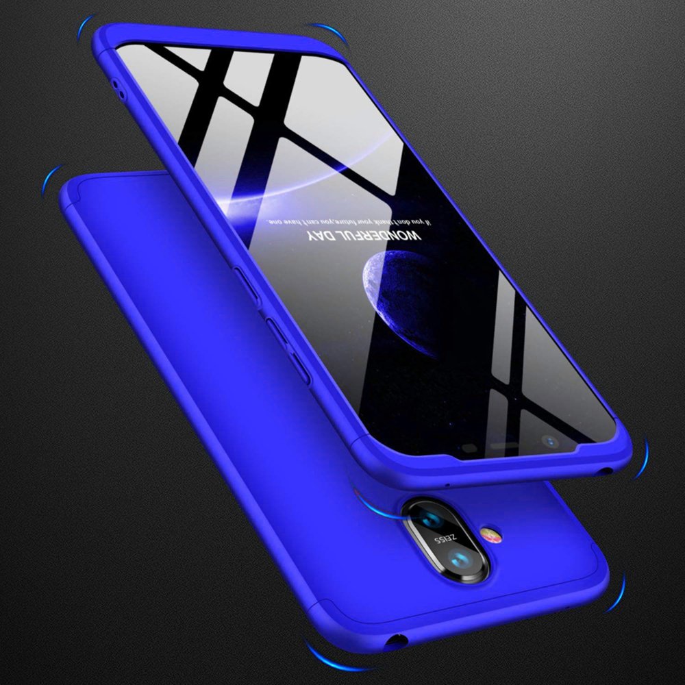 Pokrowiec GKK 360 Protection Case niebieski Nokia 8.1 / 2